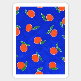 Oranges summer vibes Sticker